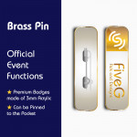 Brass Metal Badges