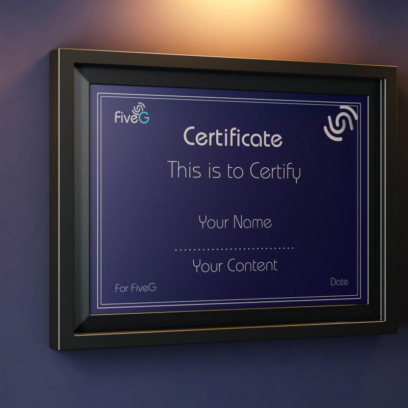 Certificates (for 10 No's)