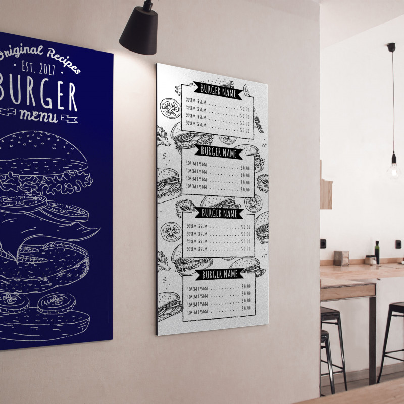 Wall Fabric with Metal Frame