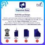 PVC ID Cards (for 10 No's)