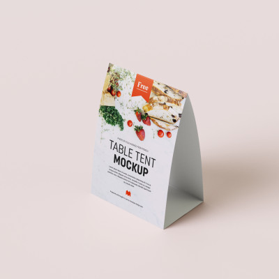 Tent Card Menu